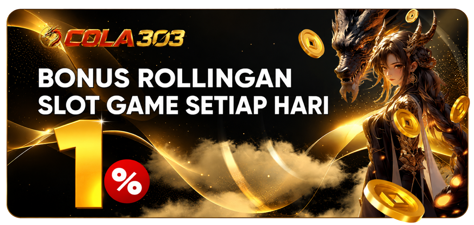 BONUS ROLLINGAN SLOT 1%
